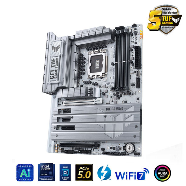 Mainboard Asus TUF GAMING Z890-PRO WIFI DDR5 (Intel Z890, Socket LGA1851, ATX, 4 khe RAM DDR5)