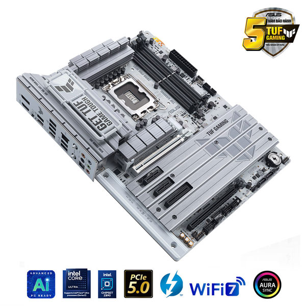 Mainboard Asus TUF GAMING Z890-PRO WIFI DDR5 (Intel Z890, Socket LGA1851, ATX, 4 khe RAM DDR5)