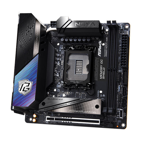 Mainboard Asrock Z890I Nova WiFi DDR5 (Intel Z890, Socket LGA1851, Mini - ITX, 2 khe RAM DDR5)