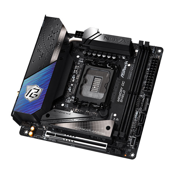 Mainboard Asrock Z890I Nova WiFi DDR5 (Intel Z890, Socket LGA1851, Mini - ITX, 2 khe RAM DDR5)