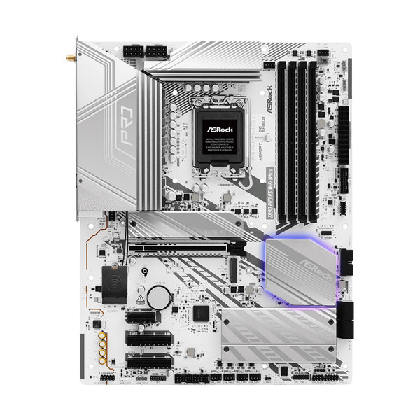 Mainboard Asrock Z890 PRO RS WIFI WHITE DDR5 (Intel Z890, Socket LGA1851, ATX, 4 khe RAM DDR5)