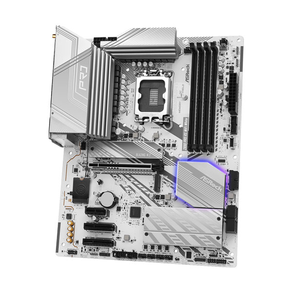 Mainboard Asrock Z890 PRO RS WIFI WHITE DDR5 (Intel Z890, Socket LGA1851, ATX, 4 khe RAM DDR5)