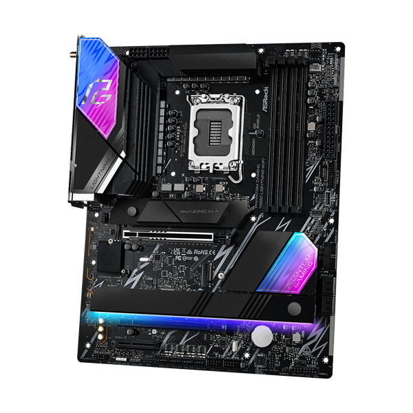 Mainboard Asrock Z890 Lightning WiFi DDR5 (Intel Z890, Socket LGA1851, ATX, 4 khe RAM DDR5)