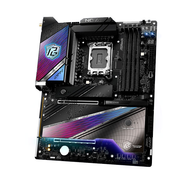 Mainboard Asrock Z890 Nova WiFi DDR5 (Intel Z890, Socket LGA1851, ATX, 4 khe RAM DDR5)