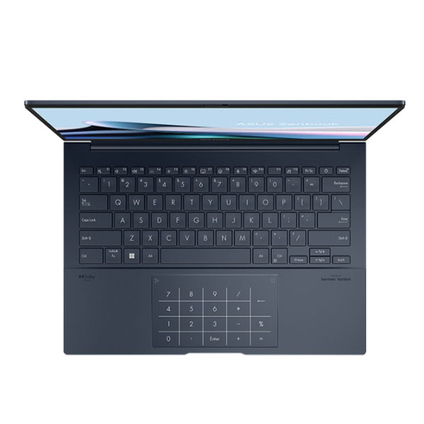 Laptop Asus Zenbook 14 OLED UX3405MA-PP151W (Ultra 5 125H/ 16GB RAM/ 512GB SSD/ 14 inch 3K/ 120Hz/ Win11/ Vỏ nhôm/ Blue Túi)