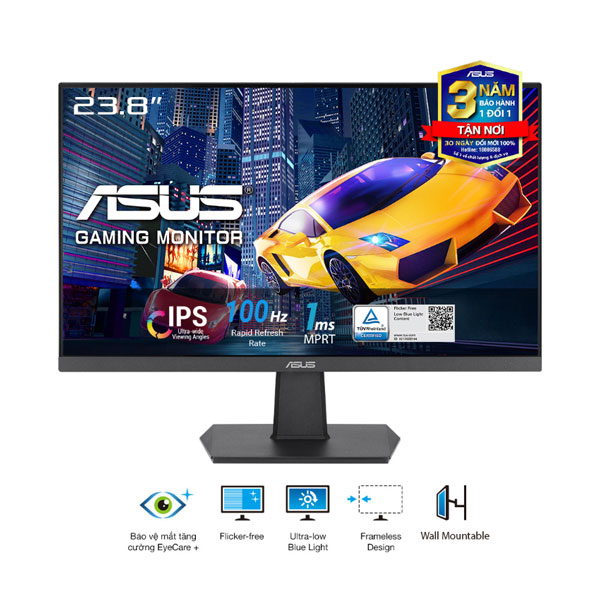 Màn hình Asus VA24EHF (23.8 inch/ IPS/ FHD/ 100Hz)