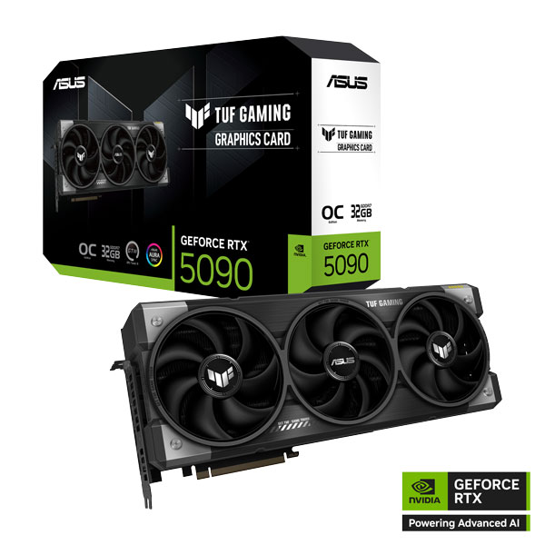 Card màn hình ASUS TUF RTX5090 32G GDDR7 OC EDITION GAMING