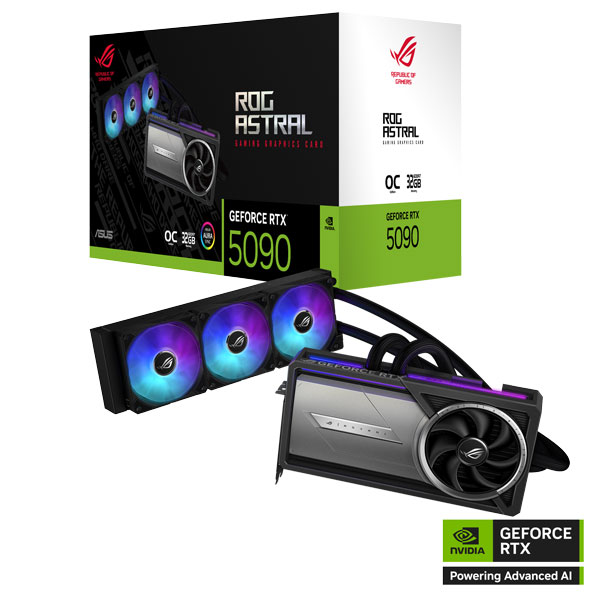 Card màn hình ASUS ROG ASTRAL LC RTX 5090 32GB GDDR7 OC EDITION