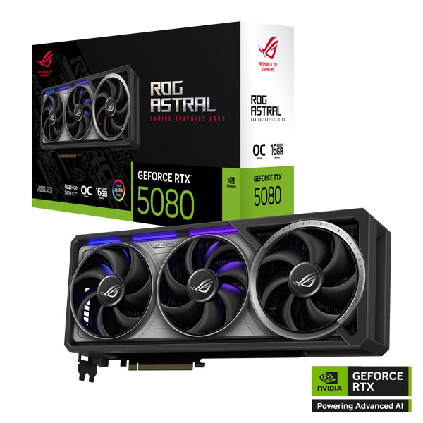 Card màn hình ASUS ROG ASTRAL RTX 5080 16GB GDDR7 OC EDITION