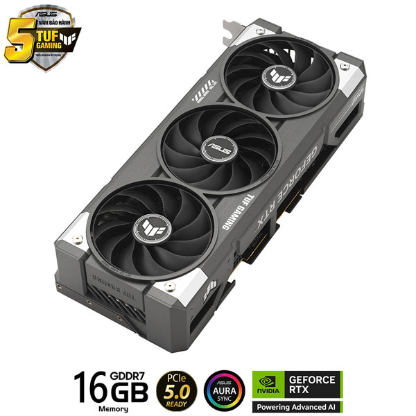 Card màn hình ASUS TUF Gaming RTX 5060 Ti 16GB GDDR7