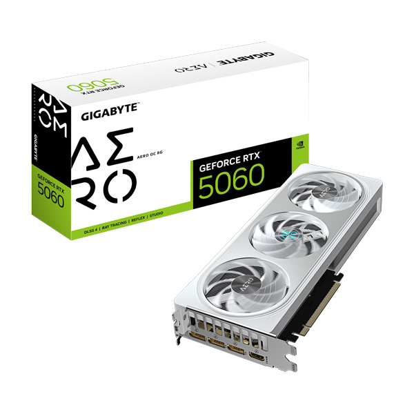 Card màn hình GIGABYTE RTX™ 5060 AERO OC 8G (GV-N5060AERO OC-8GD)