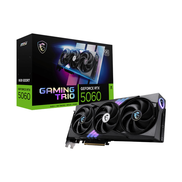 Card màn hình MSI RTX 5060 8GB GAMING TRIO OC