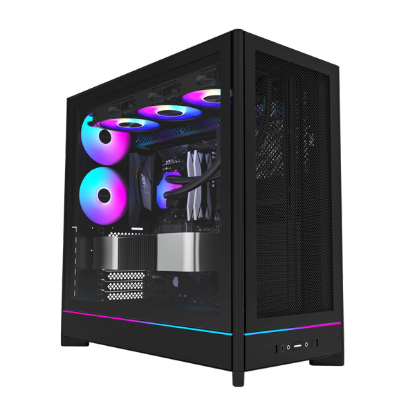 Vỏ Case Montech Air HS01 PRO (ATX, Micro ATX, Mini-ITX/ Black/ Mặt lưới)