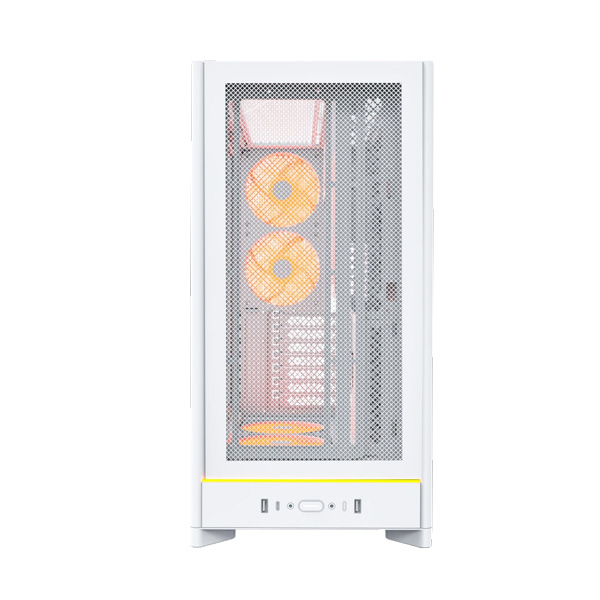 Vỏ Case Montech Air HS01 PRO (ATX, Micro ATX, Mini-ITX/ White/ Mặt lưới)
