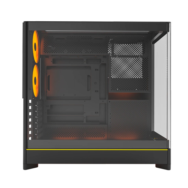 Vỏ Case Montech  HS02 PRO (ATX, Micro ATX, Mini-ITX/ Black/ Mặt kính)