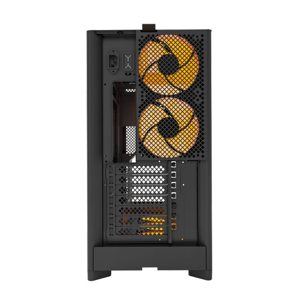 Vỏ Case Montech  HS02 PRO (ATX, Micro ATX, Mini-ITX/ Black/ Mặt kính)