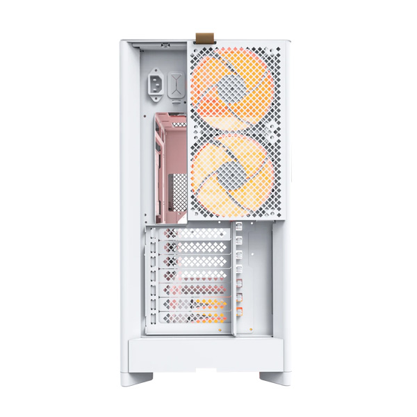 Vỏ Case Montech HS02 PRO (ATX, Micro ATX, Mini-ITX/ White/ Mặt kính)