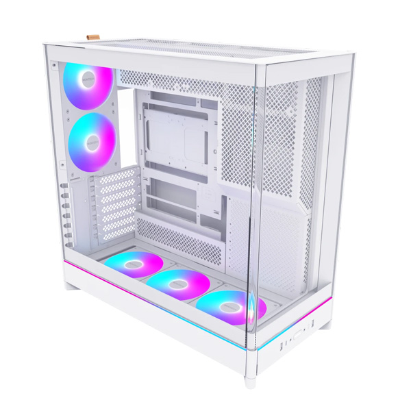 Vỏ Case Montech HS02 PRO (ATX, Micro ATX, Mini-ITX/ White/ Mặt kính)