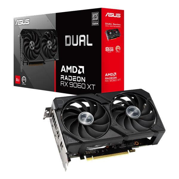 Card màn hình ASUS Dual Radeon™ RX9060XT 8G GDDR6
