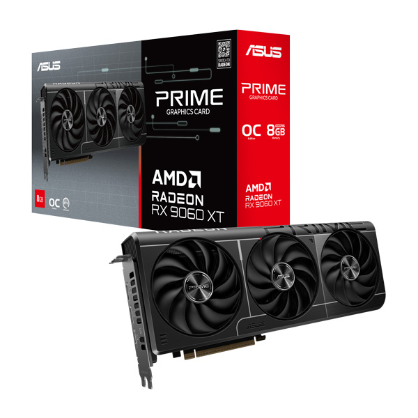 Card màn hình ASUS Prime Radeon™ RX 9060 XT 8GB GDDR6 OC Edition