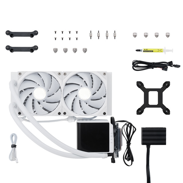 Tản nhiệt AIO CPU TRYX PANORAMA 240 ARGB WHITE