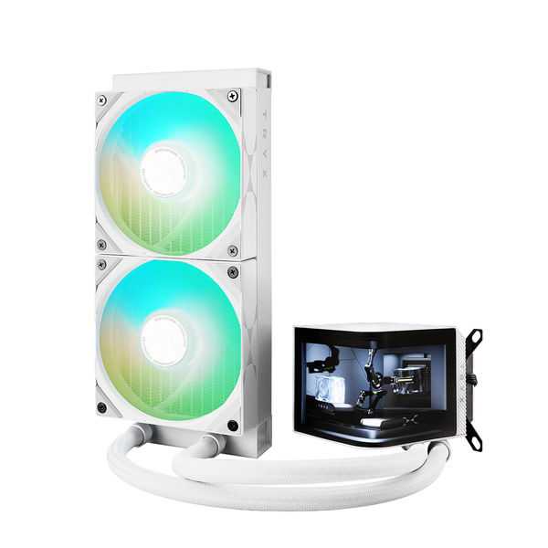 Tản nhiệt AIO CPU TRYX PANORAMA 240 ARGB WHITE
