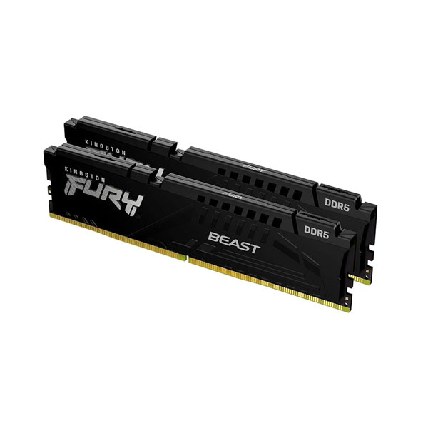 Ram Desktop Kingston Fury Beast Expo 32GB (2x16) DDR5 6000Mhz (KF560C36BBE2K2-32)