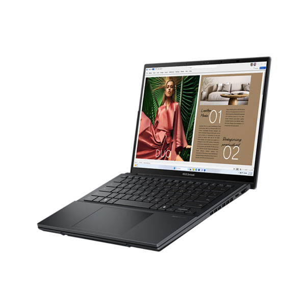 Laptop Asus Zenbook Duo UX8406CA-PZ109WS (Ultra 9 285H/ 32GB RAM/ 1TB SSD/ 14 inch 3K Touch/ 120Hz/ Win 11/ Office/ Gray/ Vỏ nhôm/ Bút)