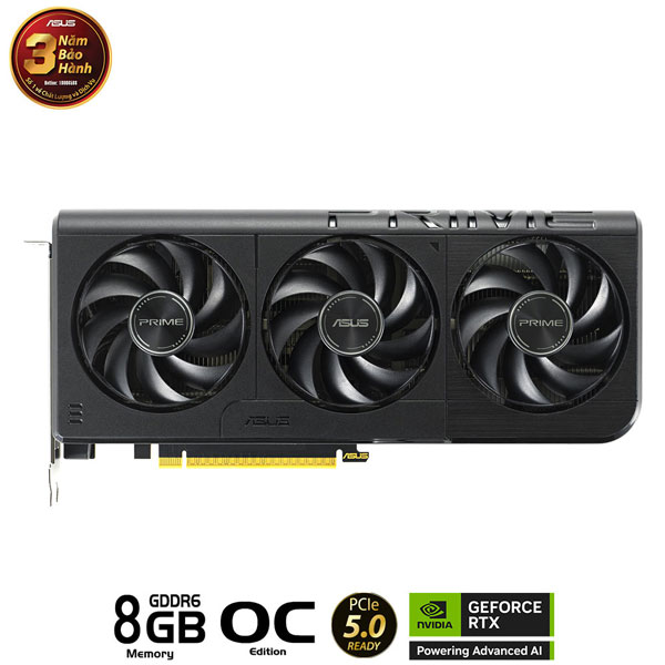 Card màn hình ASUS PRIME RTX 5050 8GB GDDR6 OC Edition