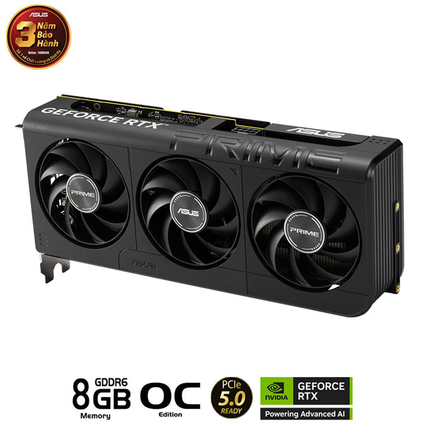 Card màn hình ASUS PRIME RTX 5050 8GB GDDR6 OC Edition