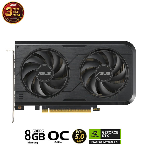 Card màn hình ASUS DUAL RTX 5050 8GB GDDR6 OC Edition