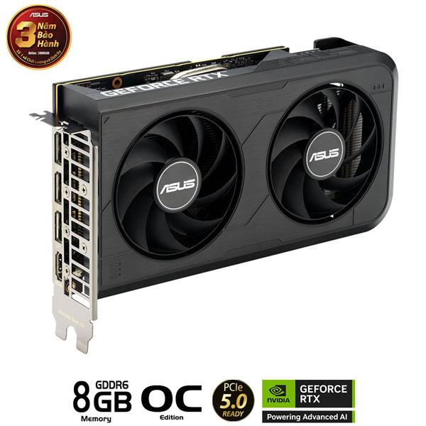 Card màn hình ASUS DUAL RTX 5050 8GB GDDR6 OC Edition