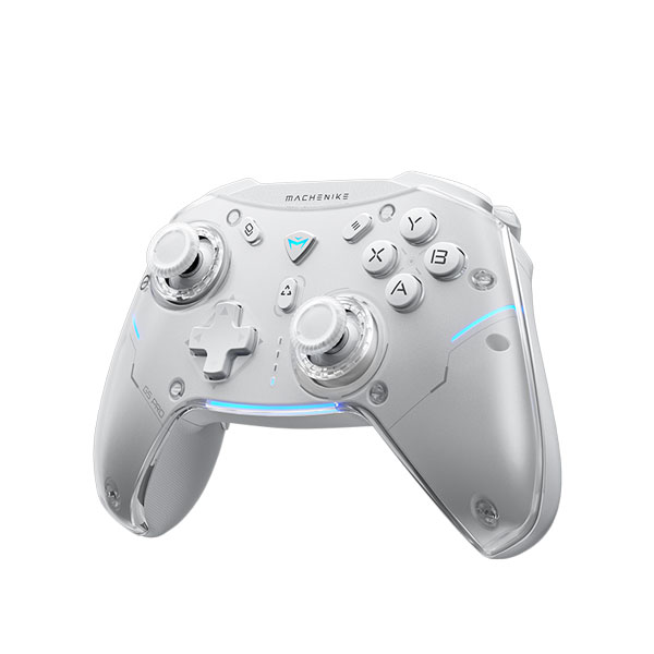 Tay cầm chơi game không dây Machenike G5 Pro Tri-mode White