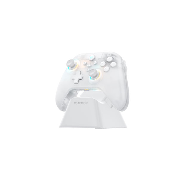 Tay cầm chơi game không dây Machenike G3 v2 Tri-mode White