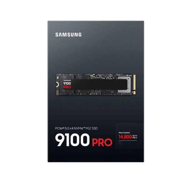 Ổ cứng SSD Samsung 9100 PRO 4TB MZ-VAP4T0BW (NVMe PCIe/ Gen5.0x4 M2.2280/ 14800 MB/s/ 13400MB/s)