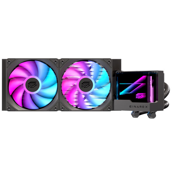 Tản nhiệt AIO CPU EINAREX VERTEX LITE 240 ARGB BLACK