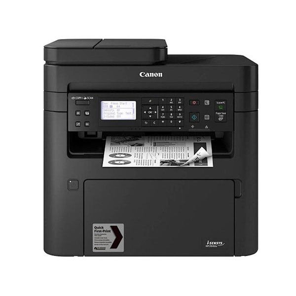Máy in laser đen trắng Canon đa chức năng MF264DW II NK (A4/A5/ In/ Copy/ Scan/ Đảo mặt/ ADF/ USB/ LAN/ WIFI)
