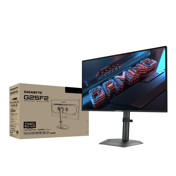 Màn hình Gigabyte G25F2 (24.5Inch/ Full HD/ 1ms/ 200Hz/ IPS/ Speaker)