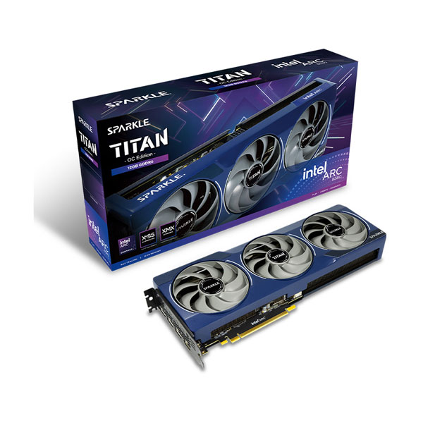 Card màn hình SPARKLE Intel Arc B580 TITAN OC 12GB GDDR6