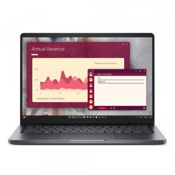 Laptop Dell Pro 14 PC14250 225U 16512WH (Ultra 5 225U/ 16GB RAM/ 512GB SSD/ 14 inch FHD+/ Win11/ Black)