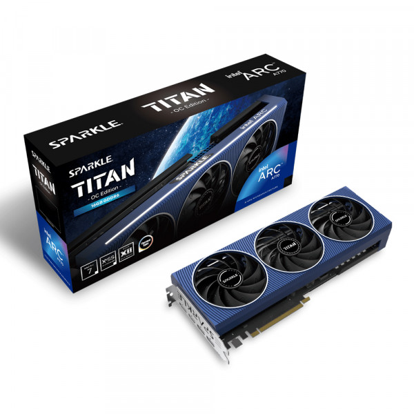 Card màn hình SPARKLE Intel Arc A770 TITAN OC 16GB GDDR6