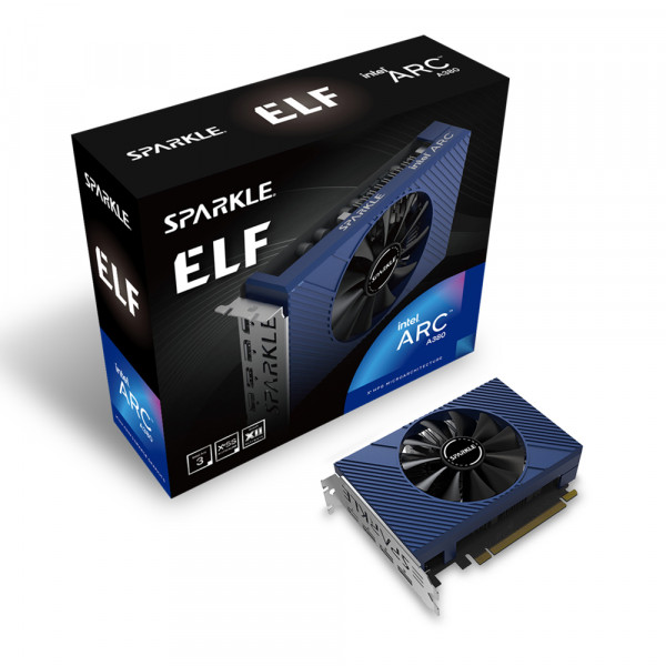 Card màn hình SPARKLE Intel Arc A380 ELF 6GB GDDR6 Single Fan