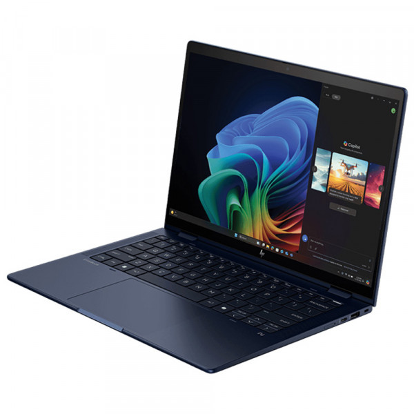 Laptop HP EliteBook X Flip G1i B9FN2PT (Ultra 7 258V/ 32GB RAM/ 1TB SSD/ 14 inch 2.5K Touch/ Win 11 Pro/ Blue)