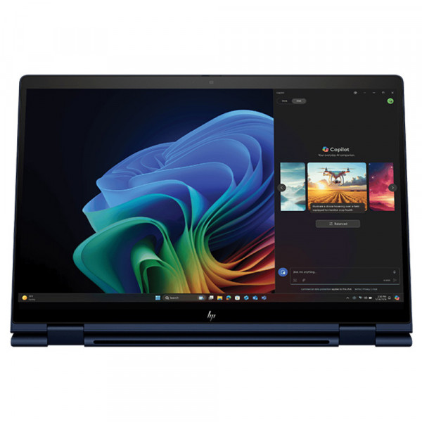 Laptop HP EliteBook X Flip G1i B9FN2PT (Ultra 7 258V/ 32GB RAM/ 1TB SSD/ 14 inch 2.5K Touch/ Win 11 Pro/ Blue)