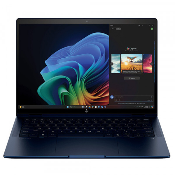 Laptop HP EliteBook X Flip G1i B9FN2PT (Ultra 7 258V/ 32GB RAM/ 1TB SSD/ 14 inch 2.5K Touch/ Win 11 Pro/ Blue)