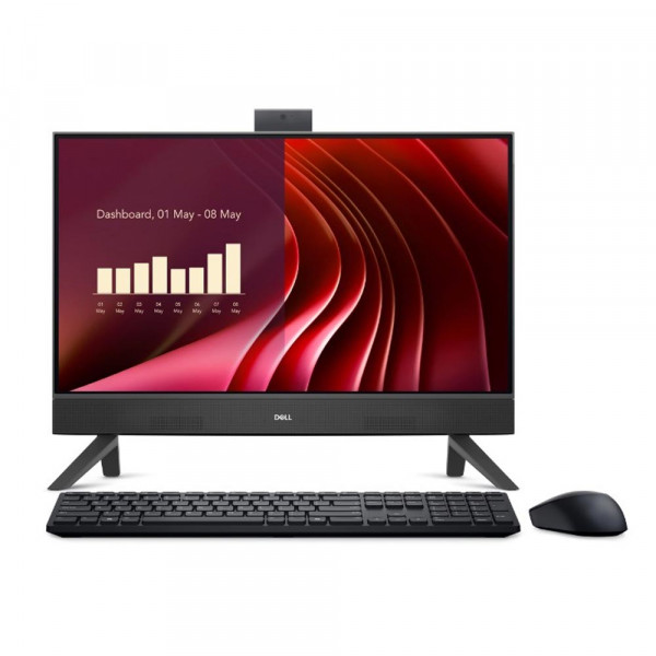 Máy tính All in one Dell 24 EC24250 42AIO24150U-01 (Core 7 150U/ 16GB RAM/ 512GB SSD/ 23.8inch/ Wifi + BT/ Key + Mouse wireless/ Win 11/ Office)
