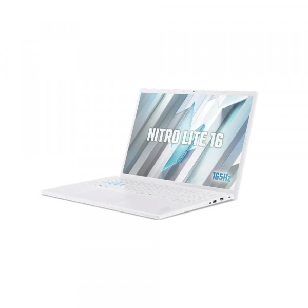 Laptop Acer Gaming Nitro Lite 16 NL16-71G-71UJ (Core i7 13620H/ 16GB RAM/ 512GB SSD/ RTX 3050 6Gb/ 16 inch FHD+/ 165Hz/ Win11/ White)