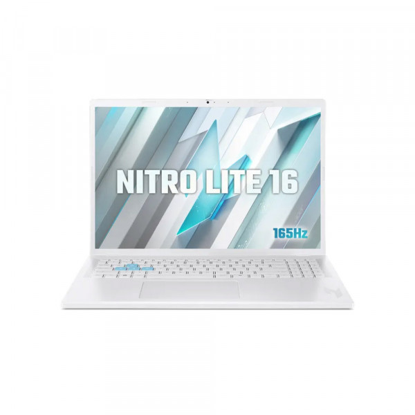 Laptop Acer Gaming Nitro Lite 16 NL16-71G-71UJ (Core i7 13620H/ 16GB RAM/ 512GB SSD/ RTX 3050 6Gb/ 16 inch FHD+/ 165Hz/ Win11/ White)