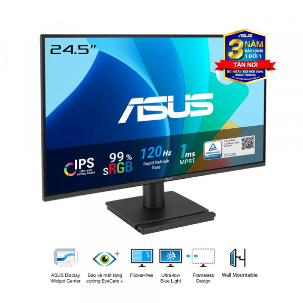 Màn hình ASUS VA259HGA (24.5Inch/ Full HD/ 1ms/ 120Hz/ IPS/ Loa)