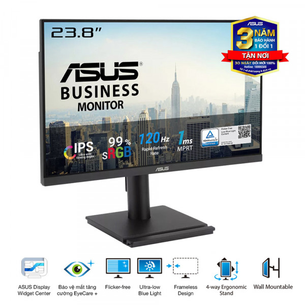Màn hình ASUS A249QGS (23.8Inch/ Full HD/ 1ms/ 120Hz/ IPS/ Loa)